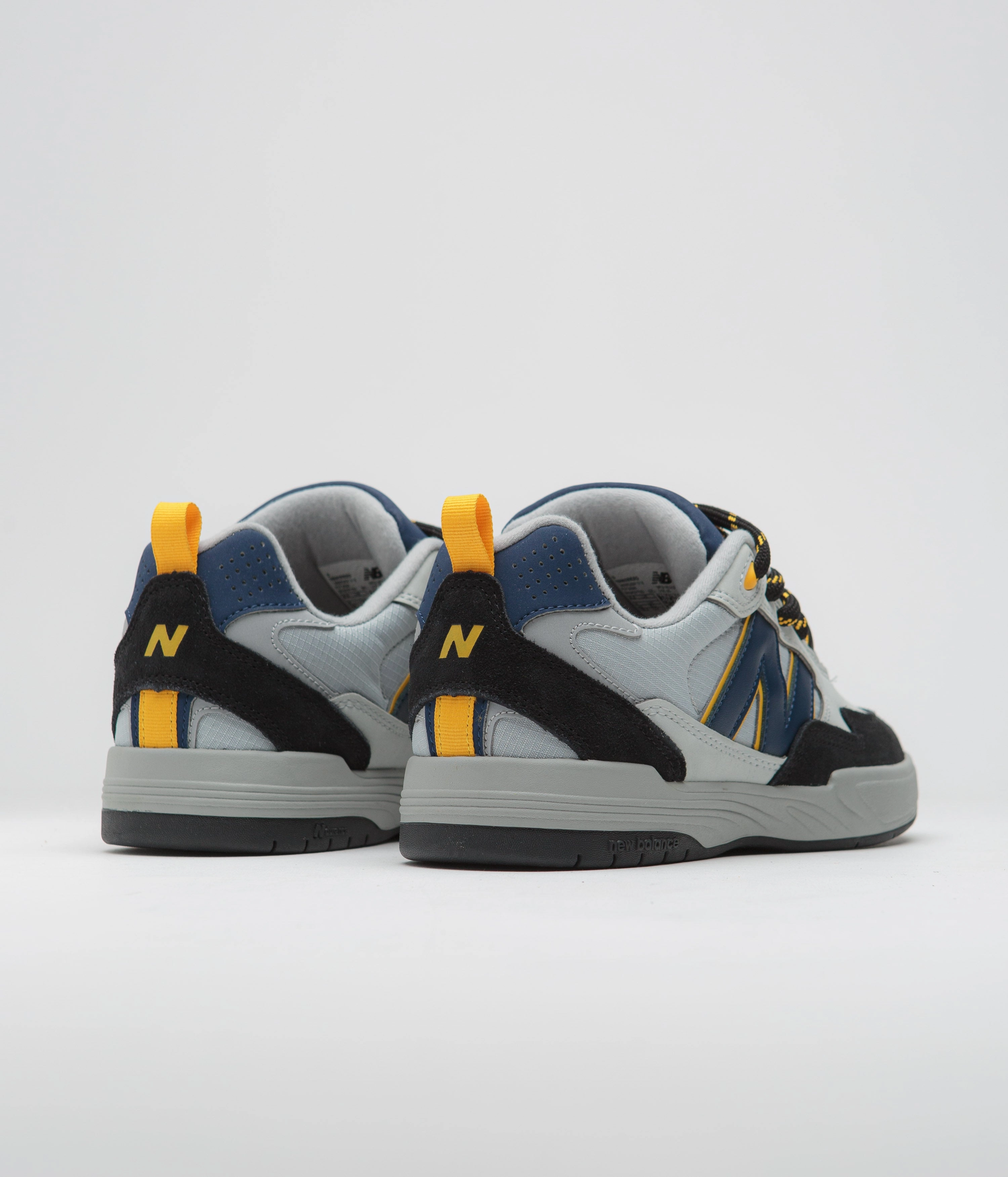 White High Top New Balance New Balance Numeric 808 Tiago Lemos Shoes - Grey / Black