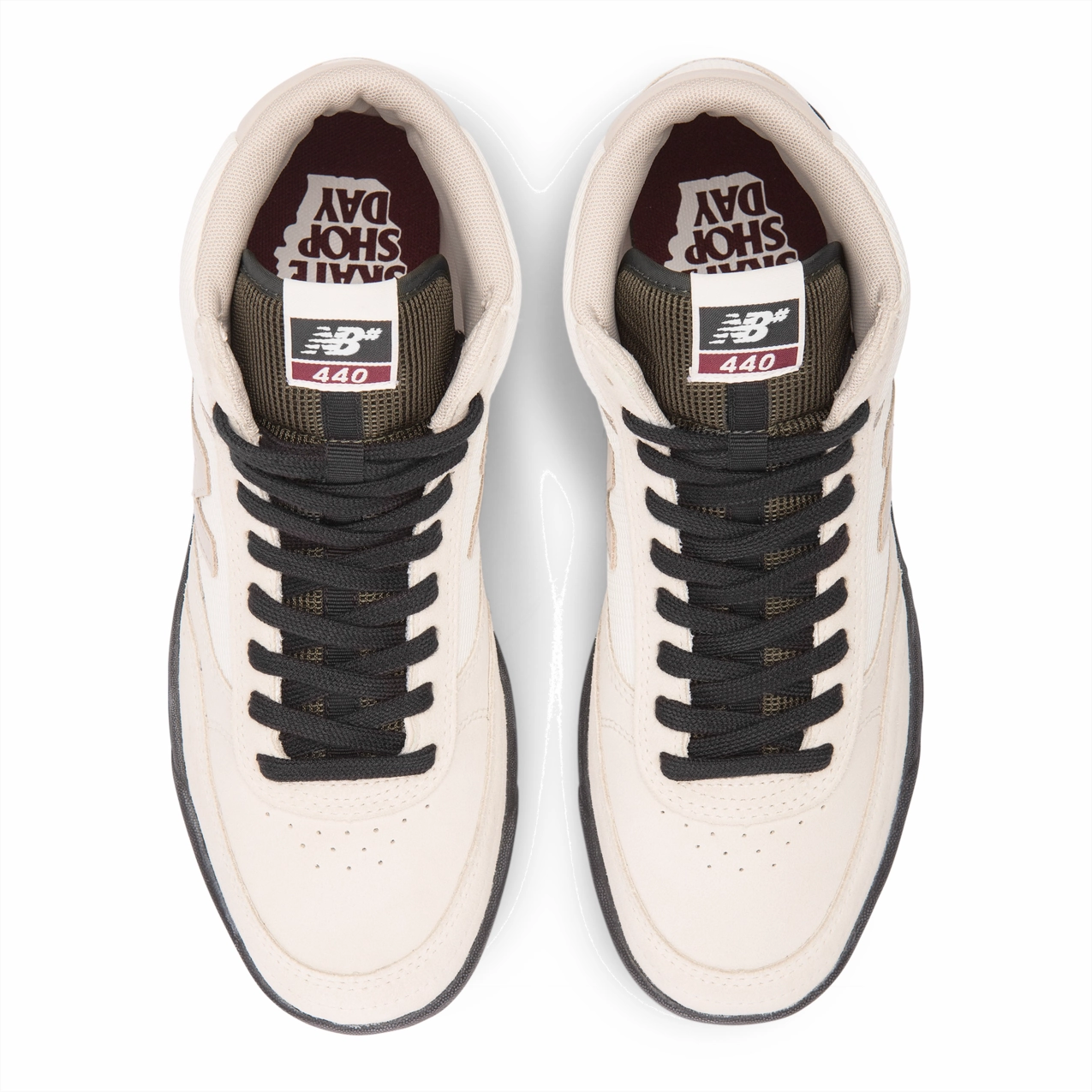 New Balance Numeric Men's 440 High Sea Salt Black Shoes Baby Pink New Balance 9060