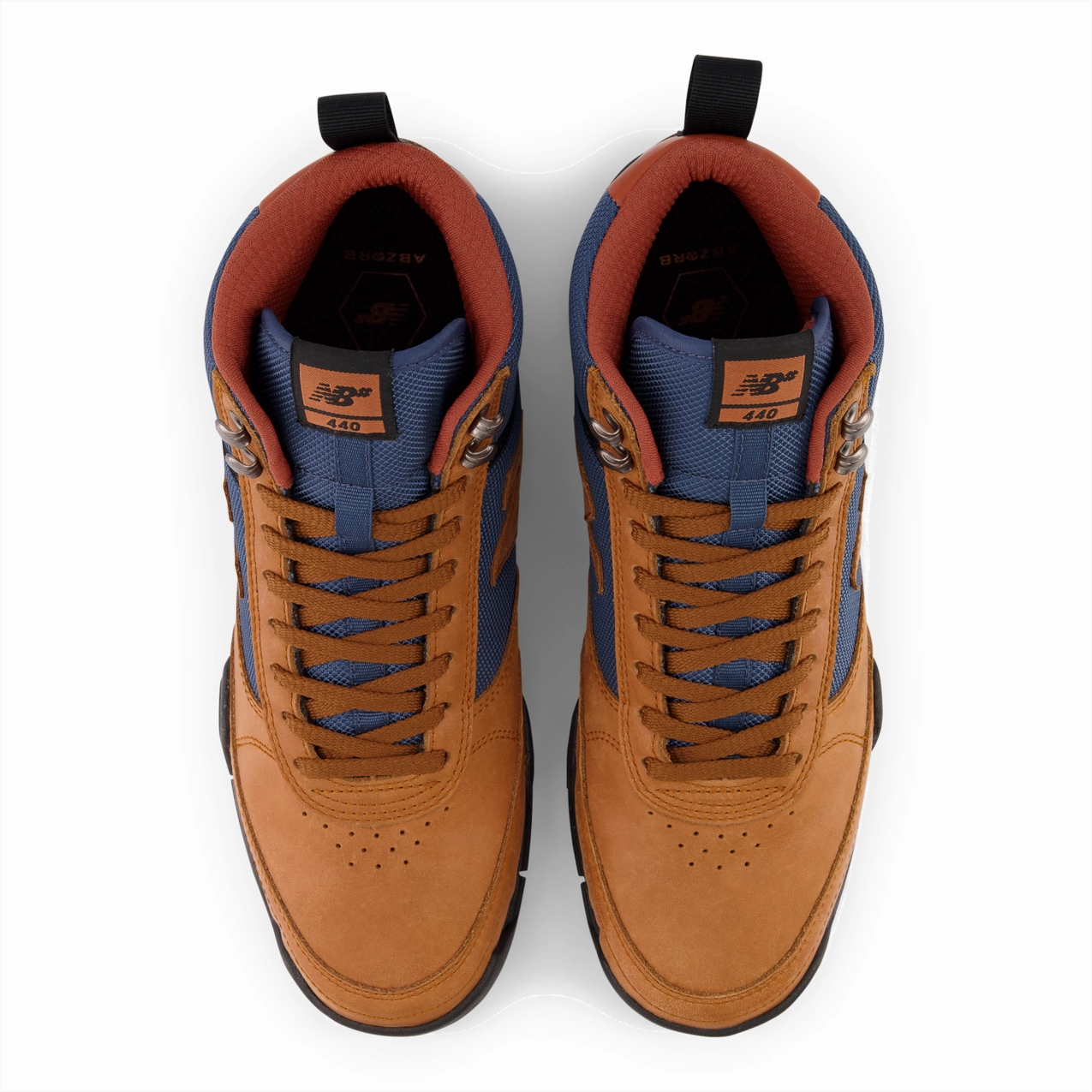 New Balance Numeric Men's 440 Trail Brown Navy Shoes New Balance 9060 Butterscotch