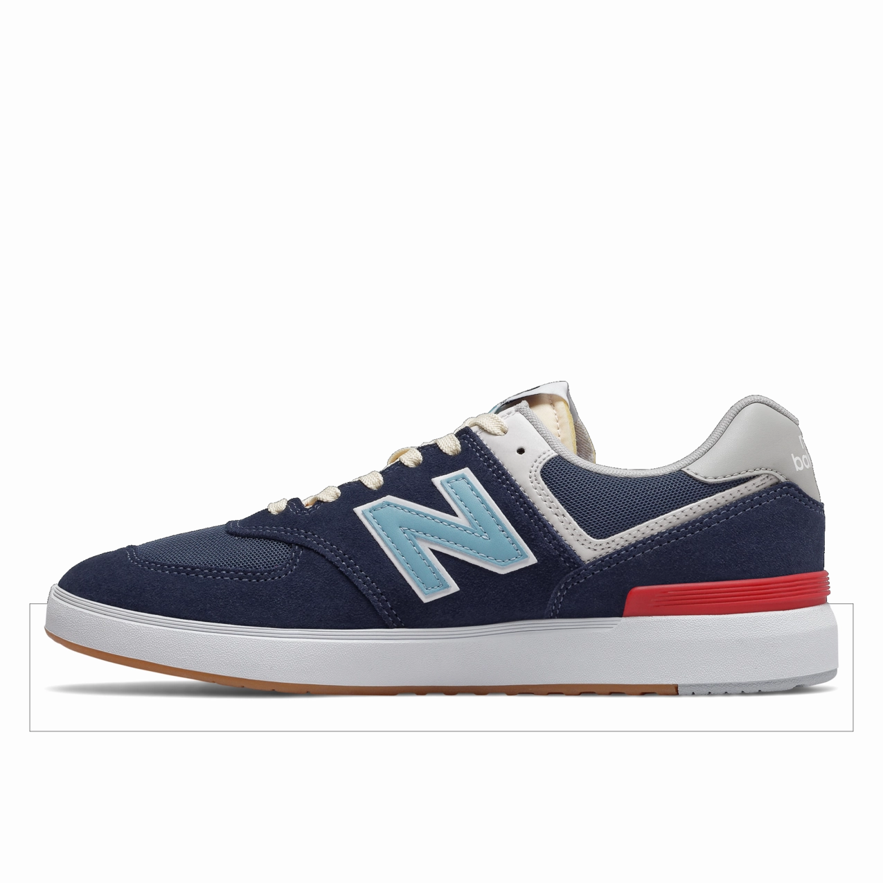 New Balance Shoes Casual New Balance Numeric Men's All Coasts Am574 Navy Blue Shoes