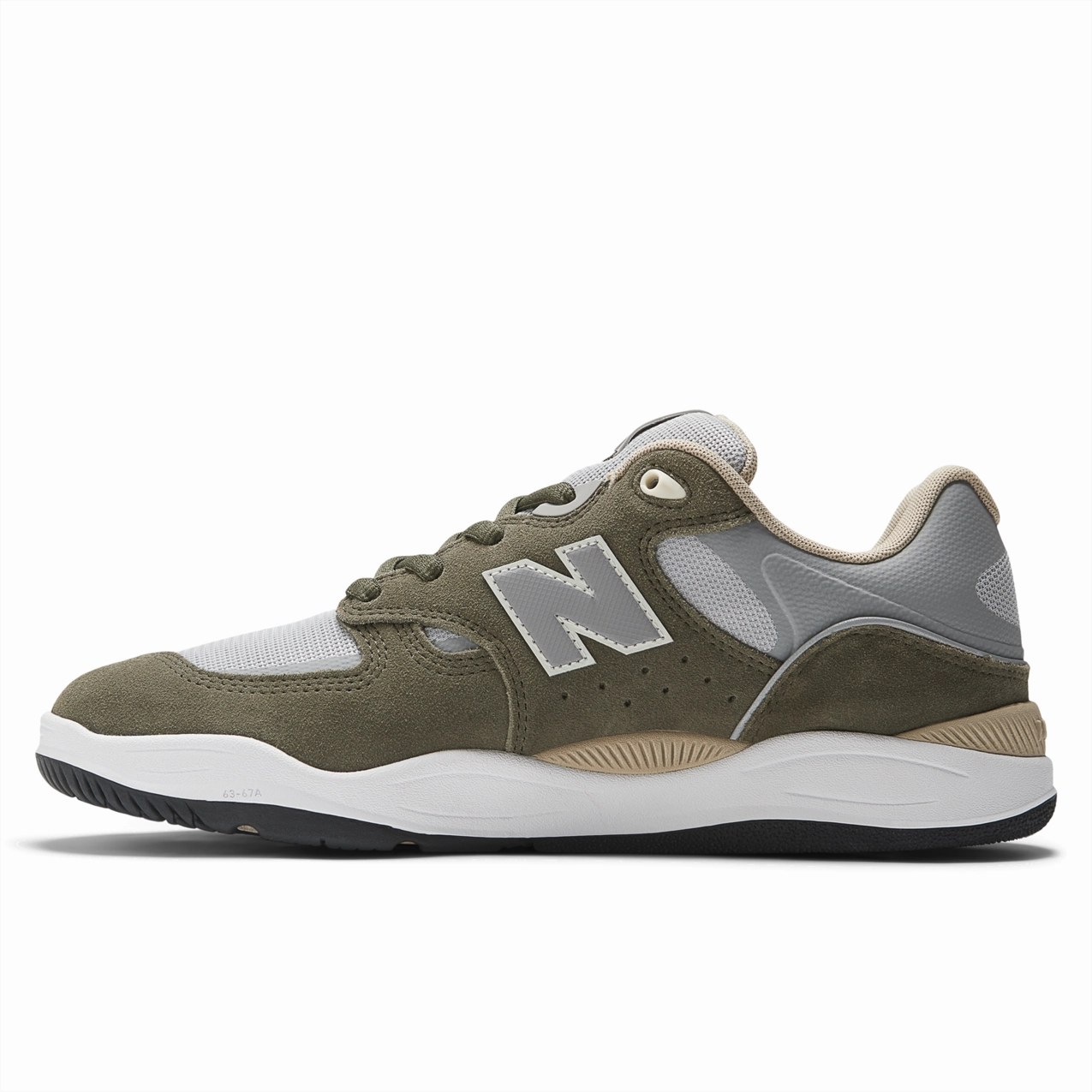 New Balance Leather Shoes Mens New Balance Numeric Men's Tiago Lemos 1010 Olive Grey Shoes