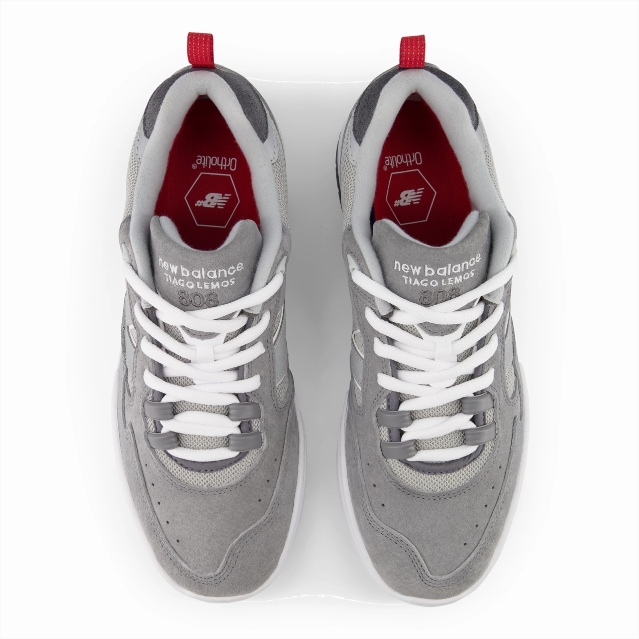 New Balance Numeric Men's Tiago Lemos 808 Grey Grey Shoes New Balance Men's 940