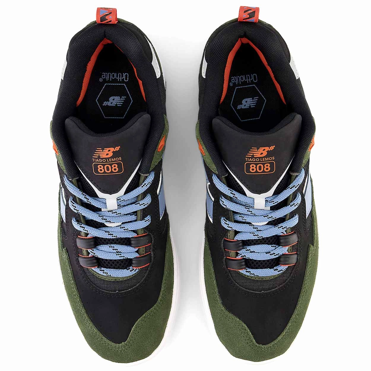 New Balance Numeric NM808 Tiago Skate Shoes - Forest/Black New Balance 237 Leopard Print