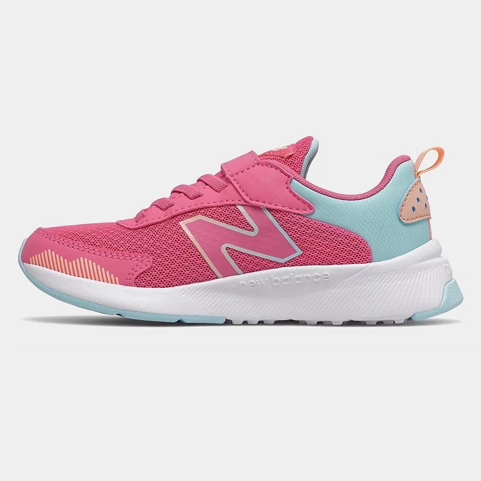 New Balance Sporty Pink 545v1 Childrens Sneaker All White 550 New Balance