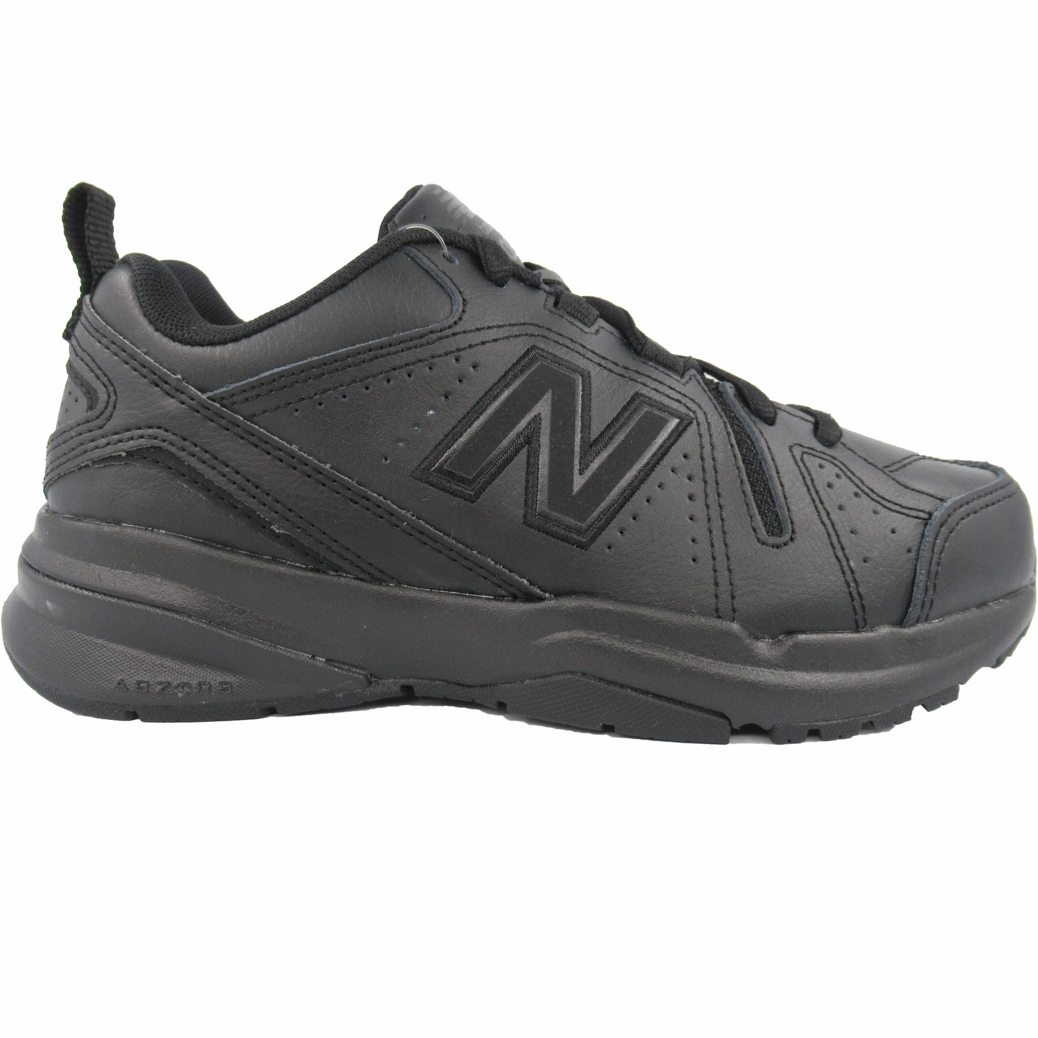Yellow Womens New Balance New Balance Women's 608V5 WX608AB5 Black Slip Resistant Work Shoes
