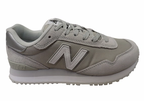 New Balance Metallic Womens New Balance Womens 515 Slip Resistant Comfortable Leather Work Shoes