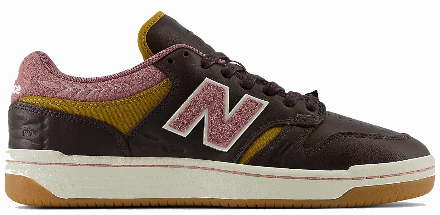 New Balance x 303 Boards - Numeric 480 Shoes | Brown Pink New Balance 327 Women's Brown