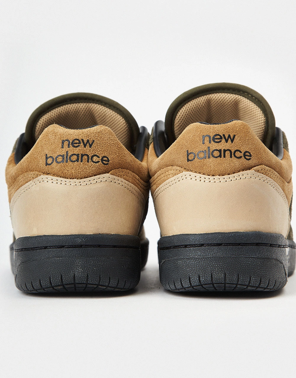 New Balance x 8FIVE2 480 Skate Shoes - Olive/Tan/Black Women's New Balance Shoes Near Me