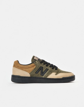 New Balance x 8FIVE2 480 Skate Shoes - Olive/Tan/Black New Balance Women's Fuelcore Nergize
