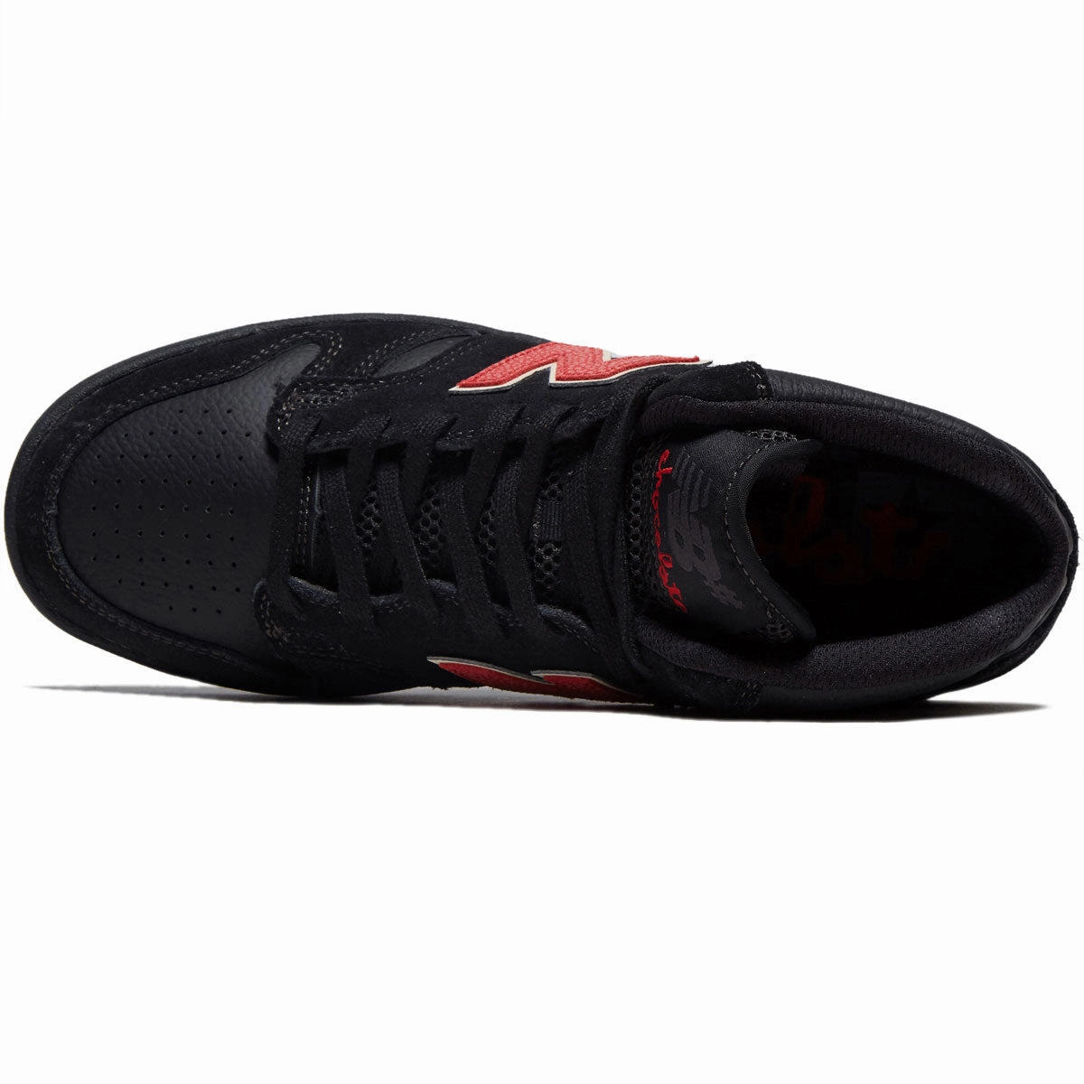 New Balance x Chocolate 480 Hi Shoes - Black/Gum White Leather New Balance 327