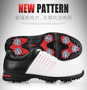 550 Golf New PGM golf shoes Waterproof breathable shoes microfiber leather shoes men's Golf slip Octopus spikes