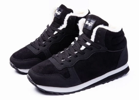 Boots For Small Calves NEW Retails $106, Groovywish Snow Orthopedic Shoes Casual Ankle Boots, Black, Mens Sz 11