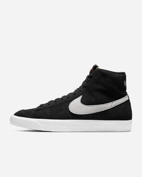 Nike - Blazer Mid 77 - Suede Black Photon Dust Best Asics Shoes For Aerobics