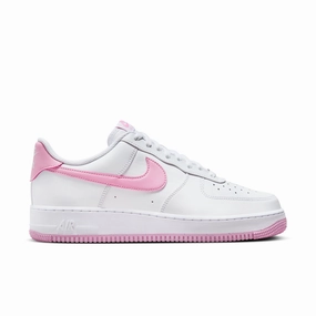Asics Volleyball Shoes Clearance Nike Air Force 1 07, WHITE/PINK RISE-WHITE