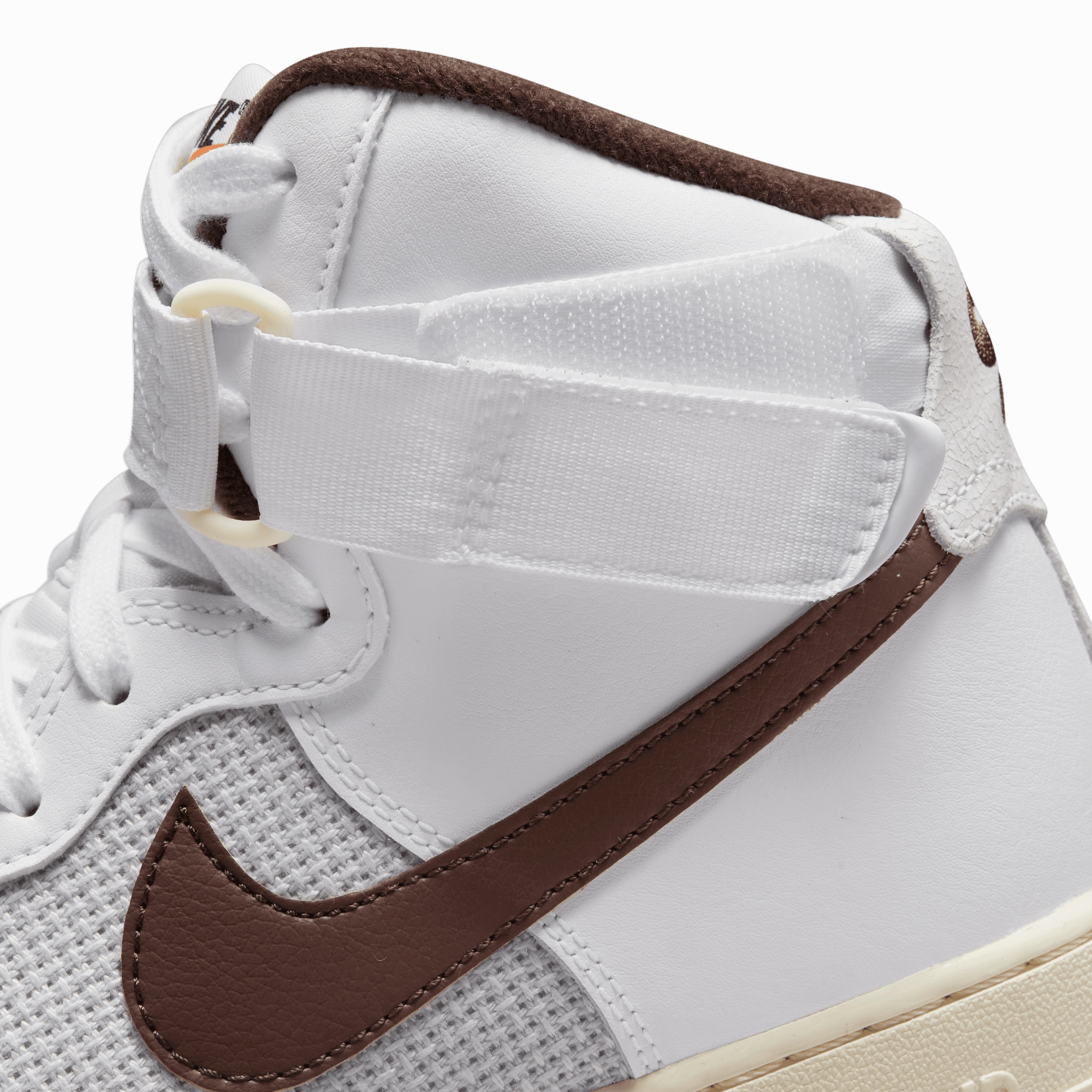 NIKE AIR FORCE 1 HIGH '07 "CHOCOLATE-COCONUT" Asics Shoes Ortholite