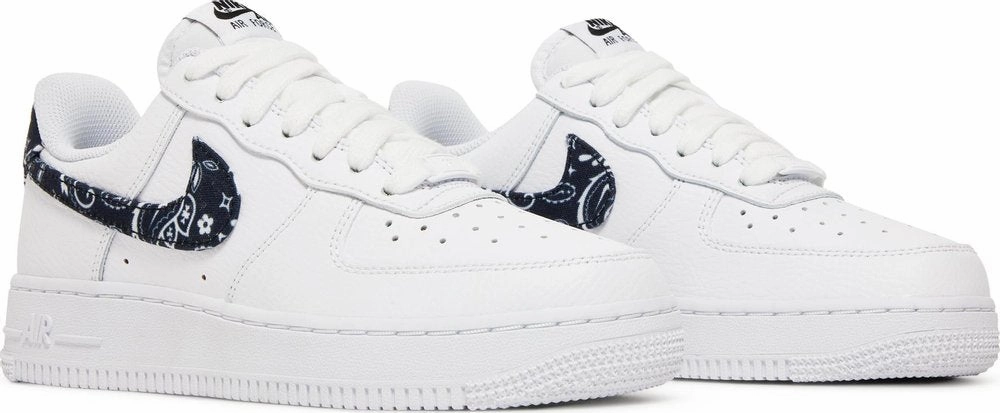 Asics Best Cushioned Shoes Nike Air Force 1 Low '07 Essential 'White Black Paisley' (W)
