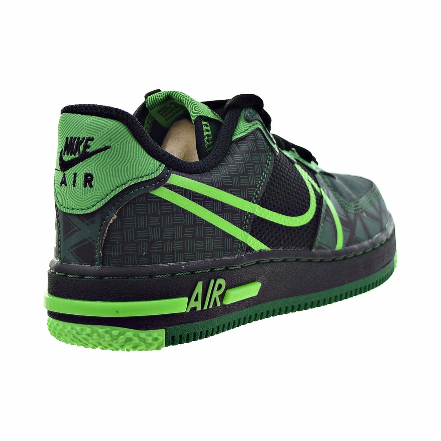 Nike Air Force 1 Men's Shoes Black-Pine Green-Green Strike Asics Gel Nimbus 18 Running Shoe