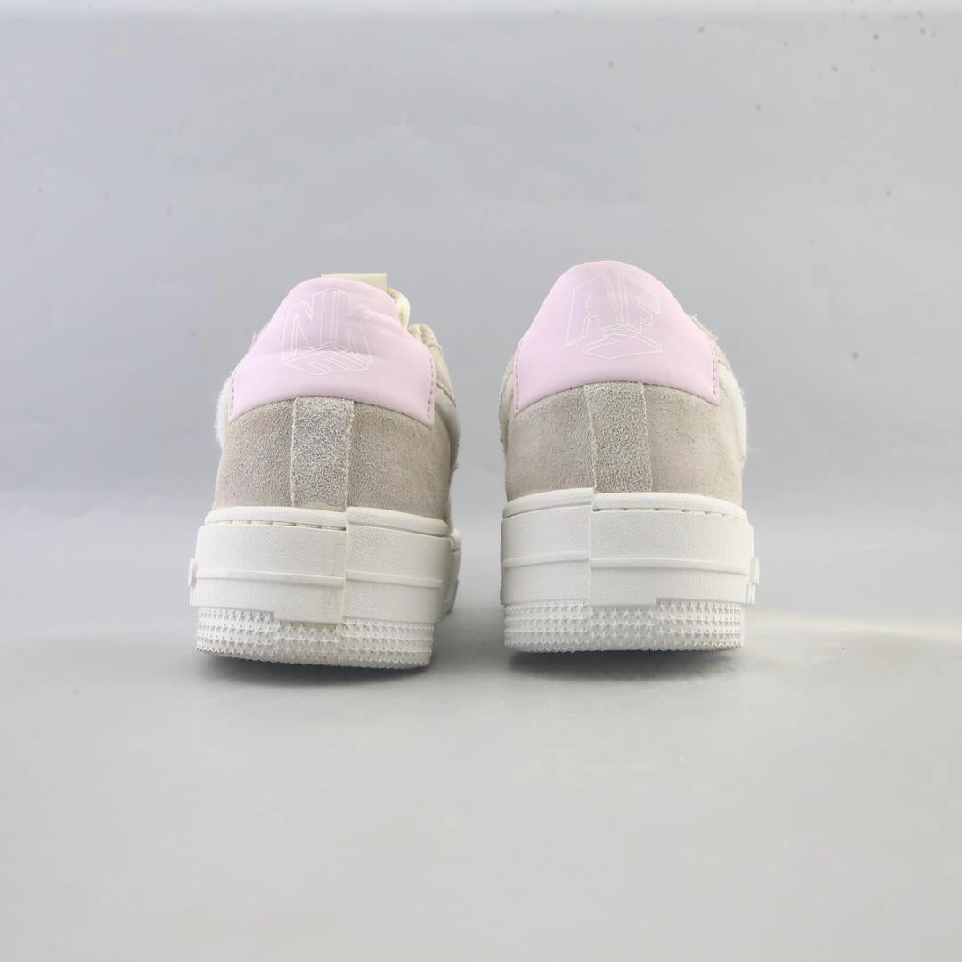 NIKE  AIR FORCE 1 PIXEL Tan Suede Casual Shoes