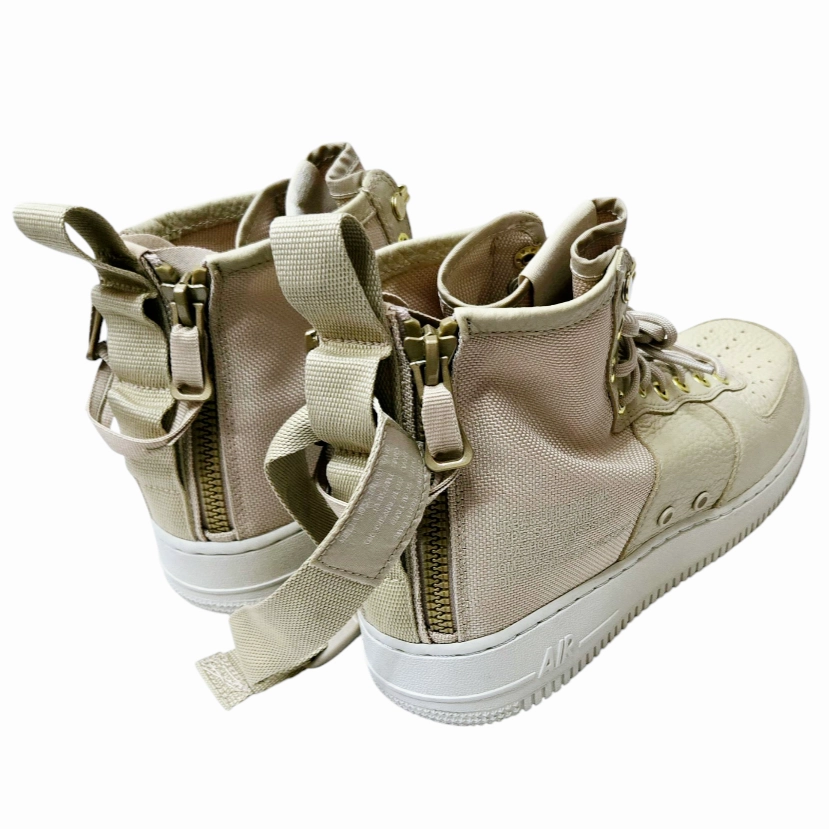 Nike Air Force 1 SF Mid Sneakers sz/9.5 Men AF1 Mushroom 917753-200 Asics Gel Flux Running Shoe