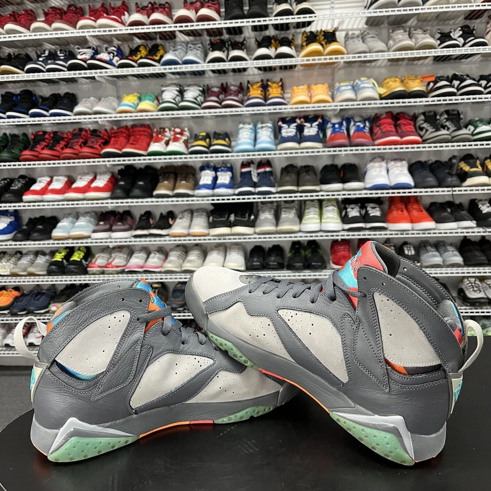 Nike Air Jordan 7 Retro Barcelona Days 2015 304775-016 Men's Size 11 No Insoles Asics Shoes For High Arches And Supination