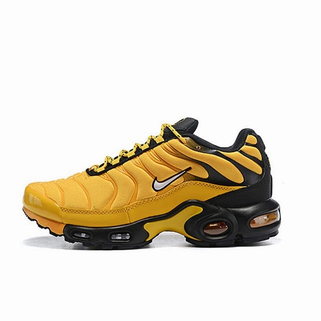 Non Marking Asics Shoes Nike Air Max Plus Original Men's Running Shoes Outdoor Breathable Comfort Sneakers Designer Shockproof Jogging Footwear Athletic