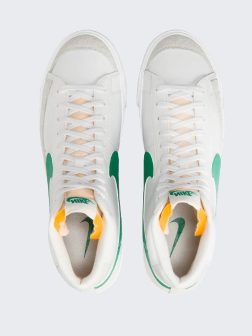 Best Selling Asics Shoes Nike Blazer 77 Vintage Men Lifestyle Shoes White/Dust/Malachite