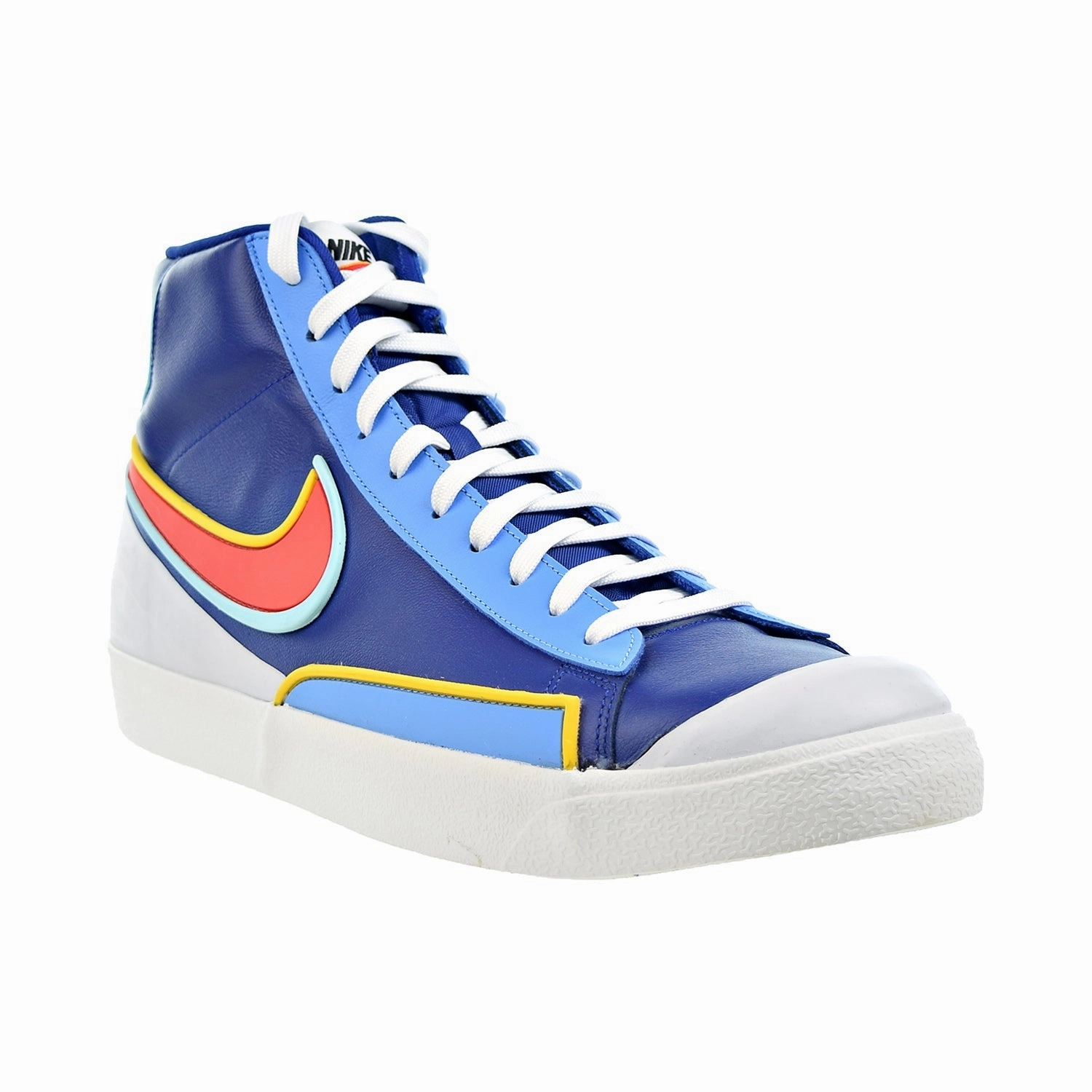 Kohls Asics Tennis Shoes Nike Blazer Mid '77 Infinite Men's Shoes Deep Royal Blue-Chile Red-Copa