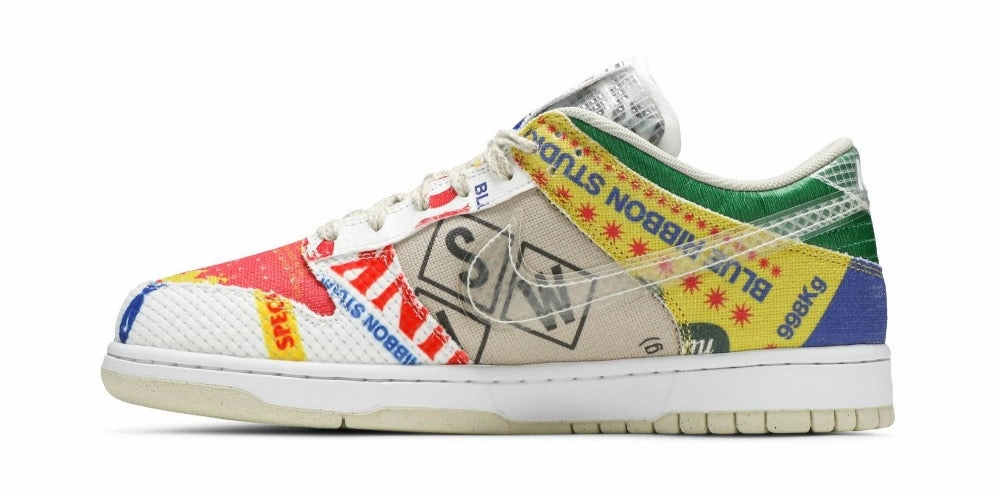 Nike Dunk Low SP City Market (Size UK7.5/US8.5) Asics Gel Contend 5 Road Running Shoes