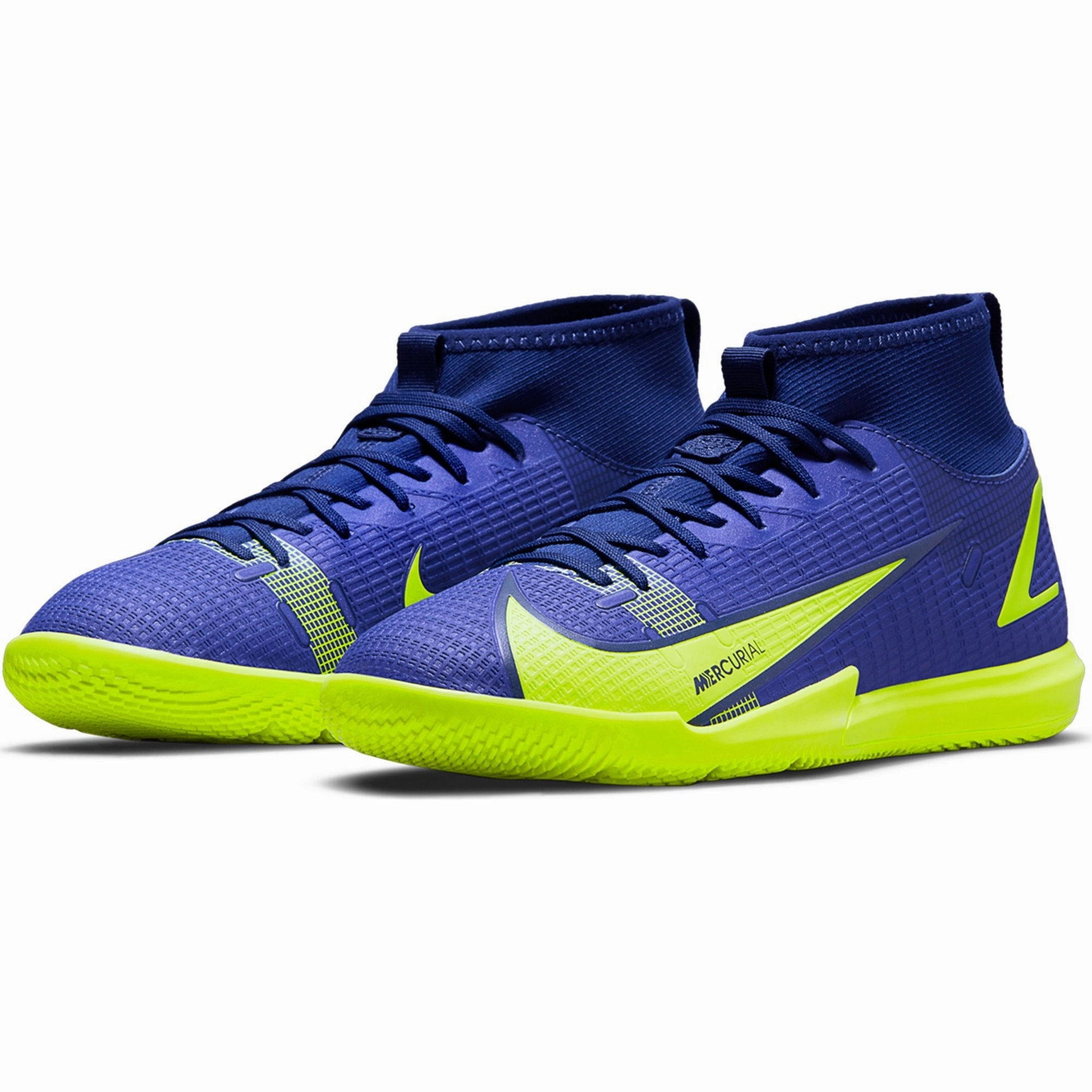 Asics Gel Contend Shoes Nike Junior Mercurial Superfly 8 Academy IC Indoor Soccer Shoe- Lapis/Volt/Blue Void