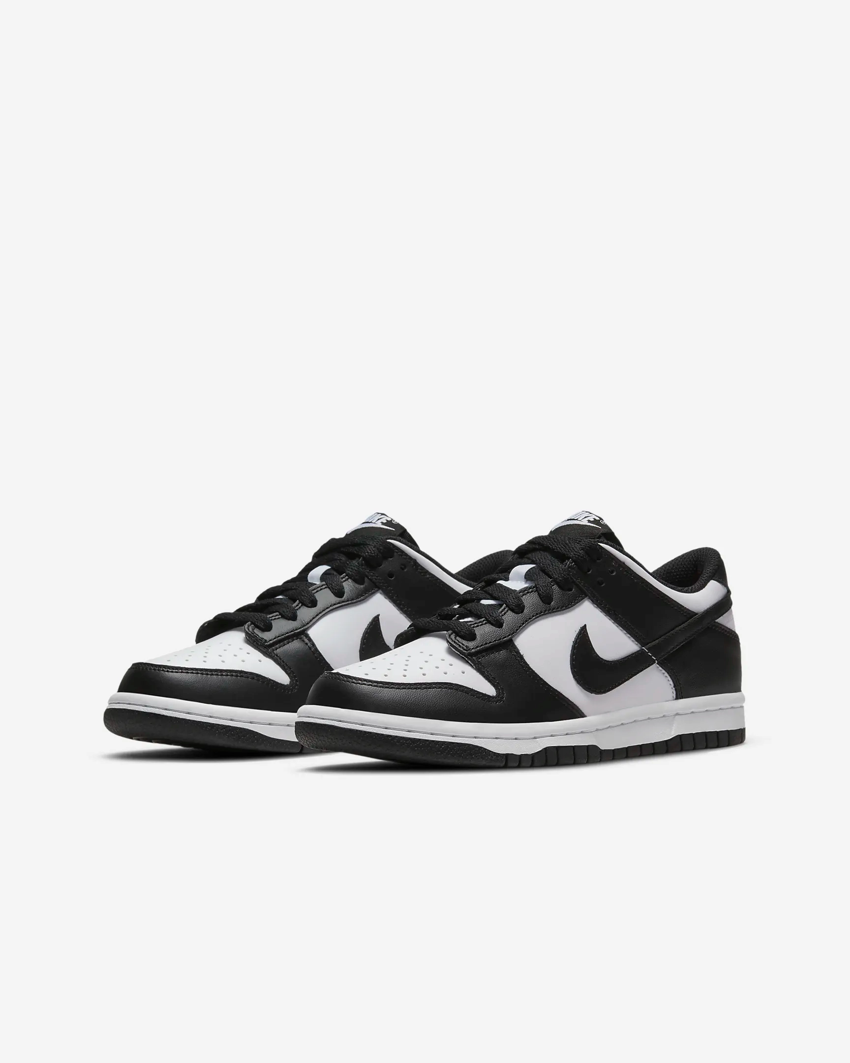 Nike Kid's Dunk Low Shoes - White / Black Best Running Shoes From Asics