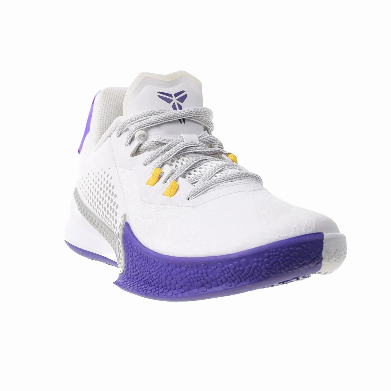 Asics Gel Dedicate 8 Pickleball Shoes Nike Mamba Fury Lakers Home Men's-Big Kids' Shoes White-Light Smoke Grey