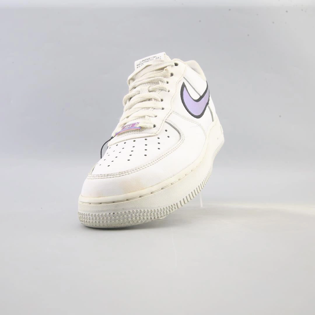 NIKE  NIKE AIR FORCE 1 Court Graffik Casual Low Top Skate Shoe