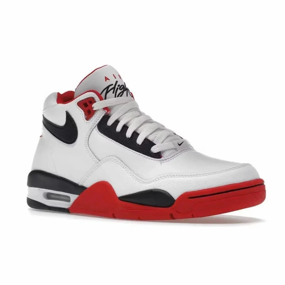 NIKE Original Flight Legacy comfortable and versatile men's mid-top retro basketball shoes red and white Asics Gel Course Glide Spikeless Golf Shoes