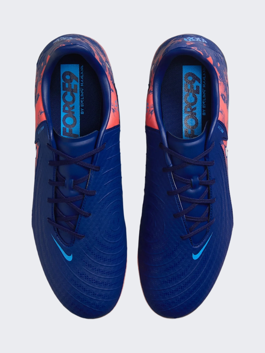 Asics Walking Shoes Nz Nike Phantom GX 2 Academy FG/MG Erling Haaland Men Football Shoes Blue Void/Chrome