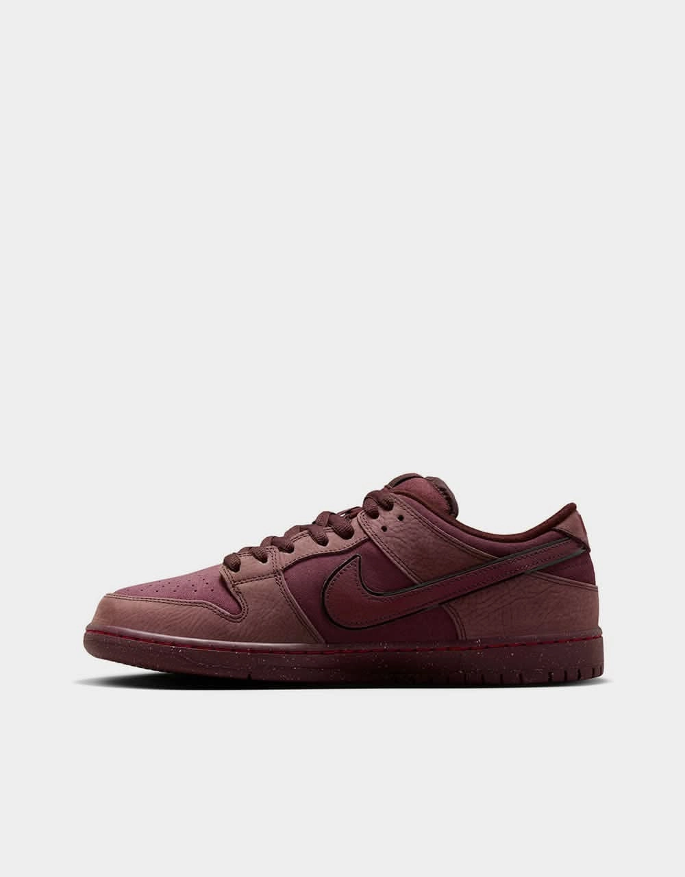 Nike SB 'City of Love' Dunk Low Premium Skate Shoes - Burgundy Crush/Dk Team Red-Earth-Dk Pony-Univ Red-Earth Asics Shoes Gel Venture 6