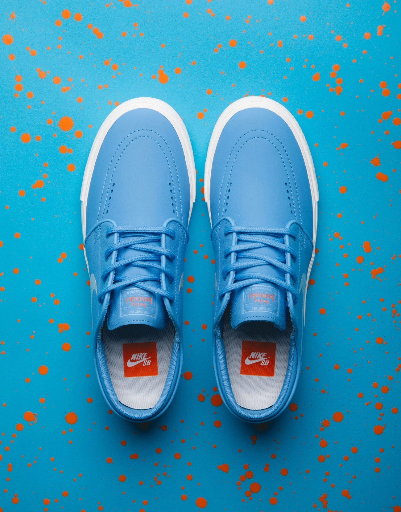 Nike SB 'Orange Label' Zoom Janoski OG  ISO Skate Shoes - University Blue/Sail-University Blue Asics High Mileage Running Shoe