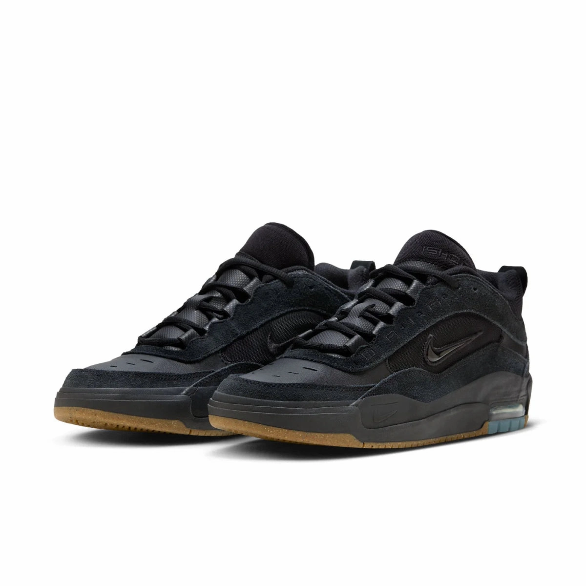 Nike SB Air Max Ishod in Black/Black-Anthracite-Black Asics Top Running Shoe