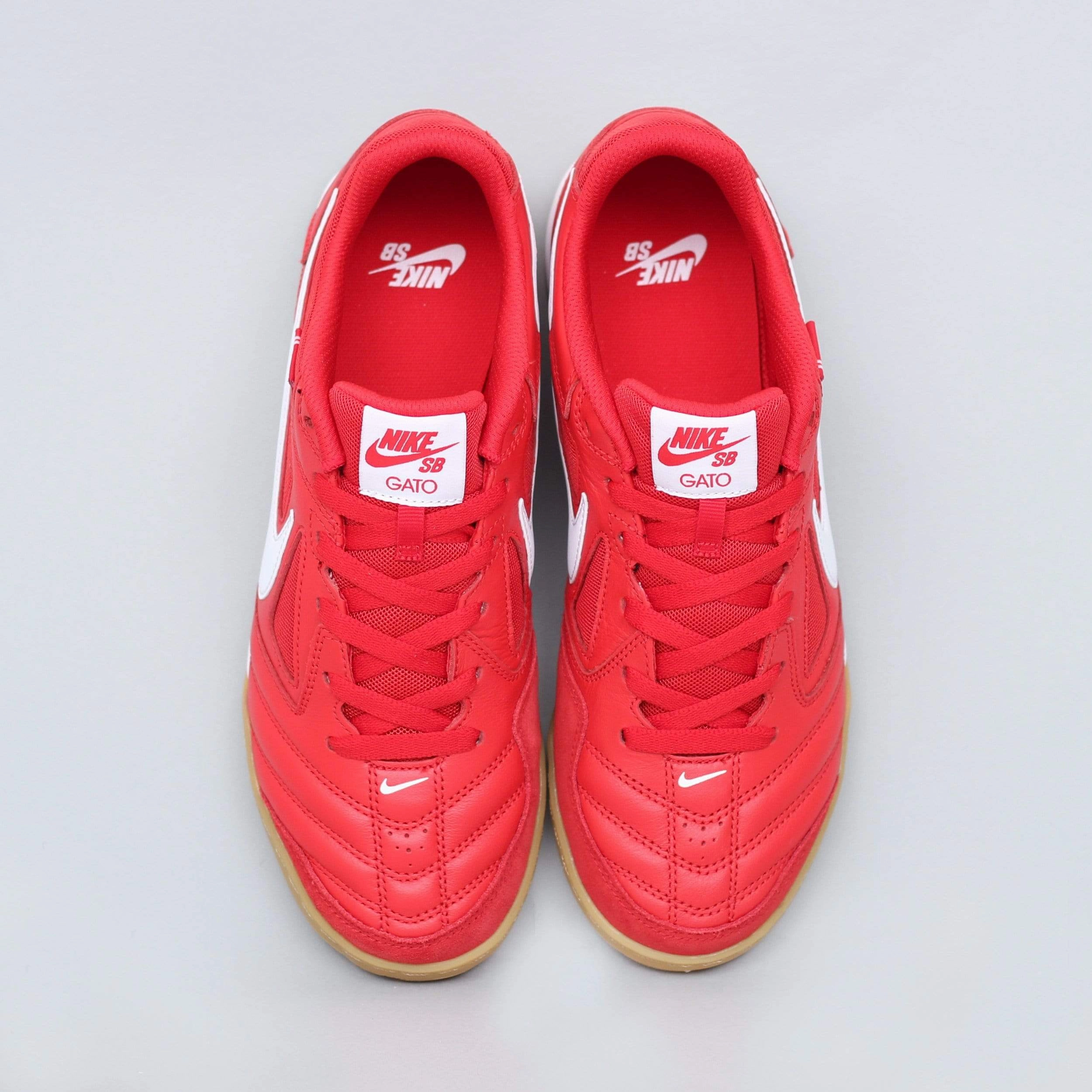 Asics Youth Shoes Nike SB Gato Shoes University Red / White