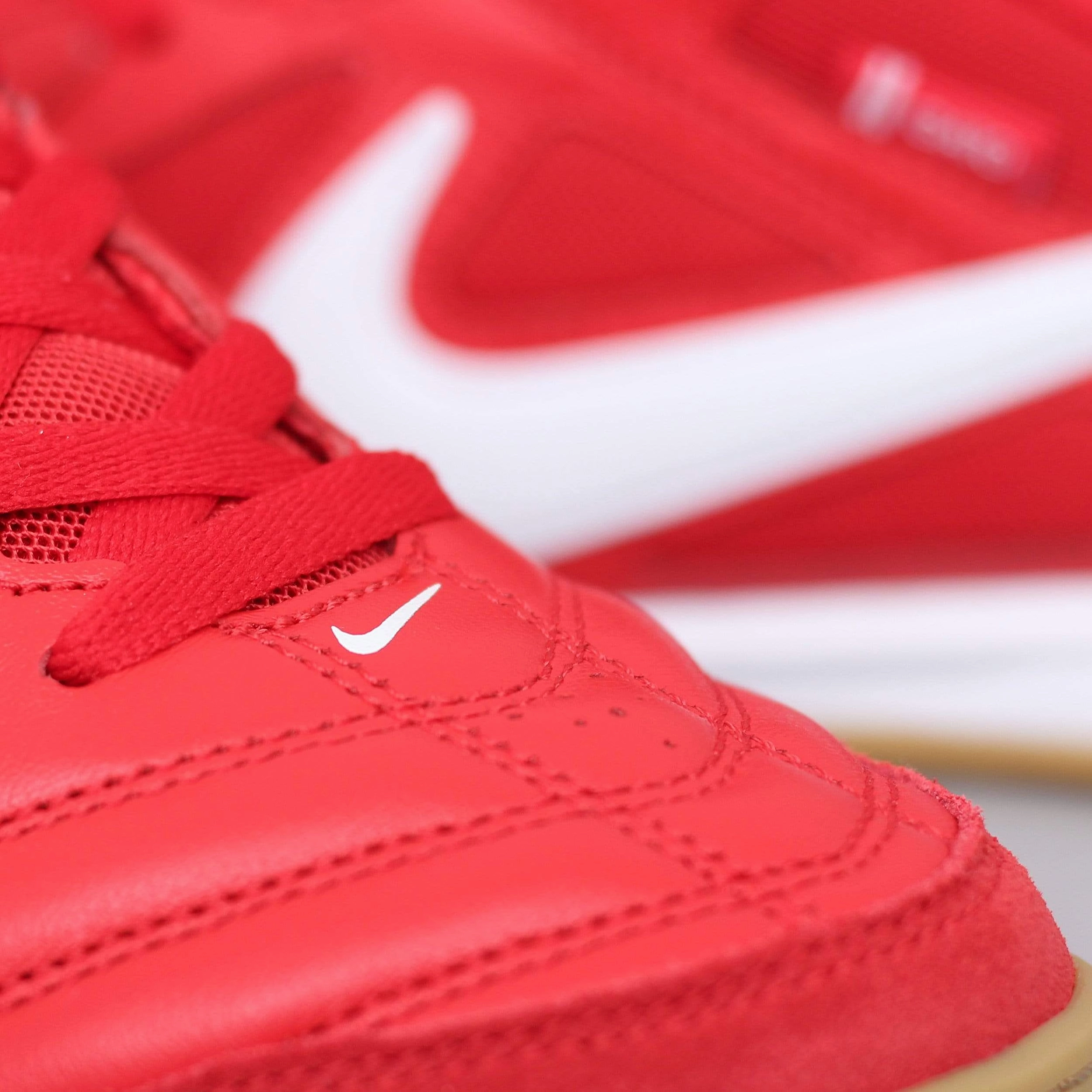 Nike SB Gato Shoes University Red / White Asics Shoes For Walking On Concrete