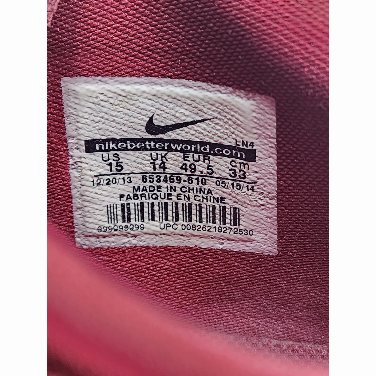 Nike Shoes Lunar Tr1 Mens 15 Flywire LunarLon Red Training Athletic Performance Shoes Similar To Asics Superblast