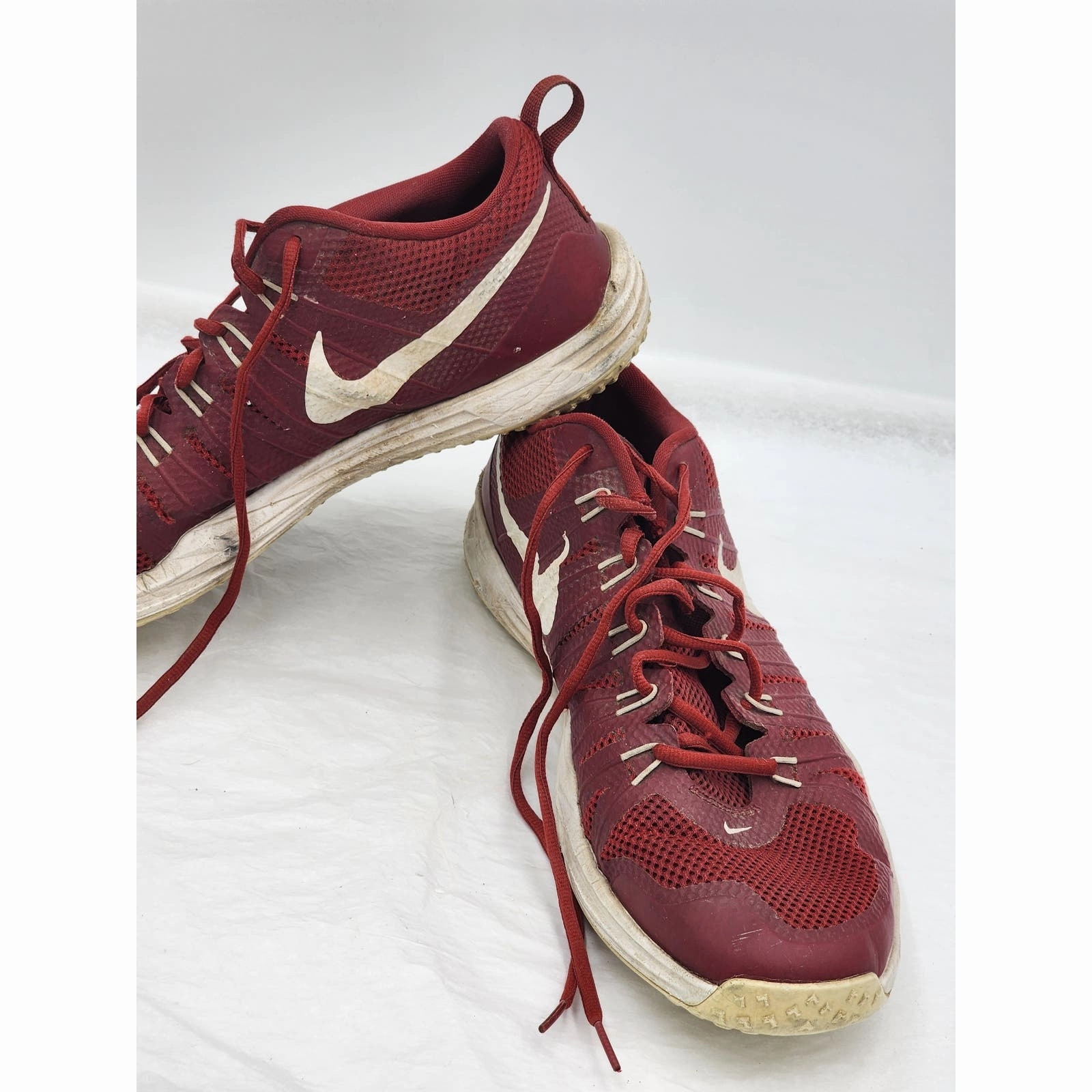 Asics 80s Shoes Nike Shoes Lunar Tr1 Mens 15 Flywire LunarLon Red Training Athletic Performance