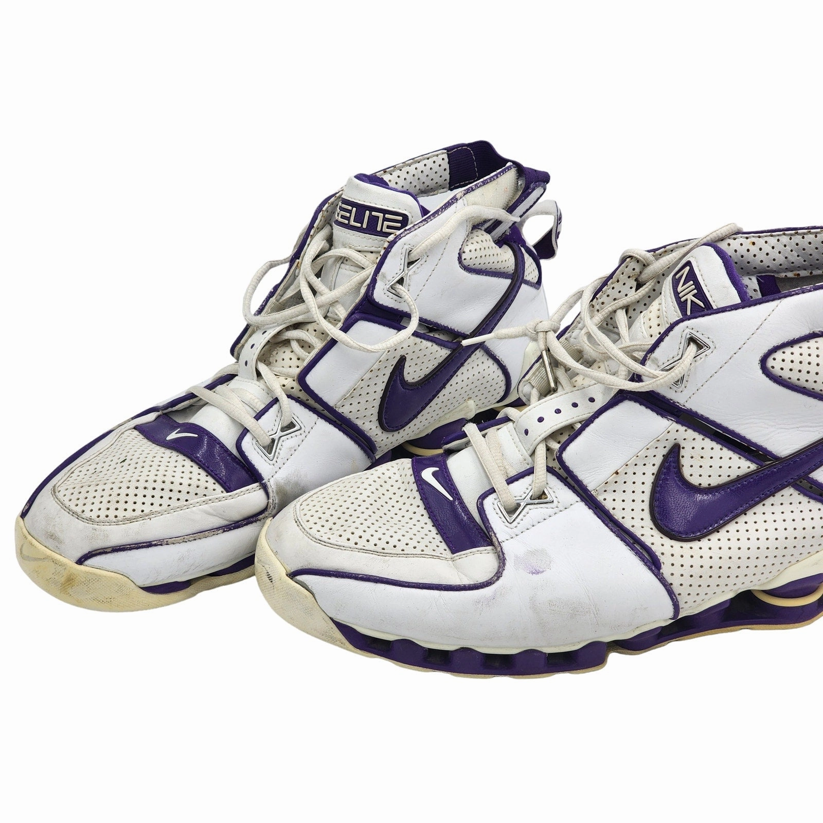 Nike Shox Elite Shoes Mens 15 High Top Basketball Sneakers Vintage 2004 950270 Asics Wrestling Shoes Japan