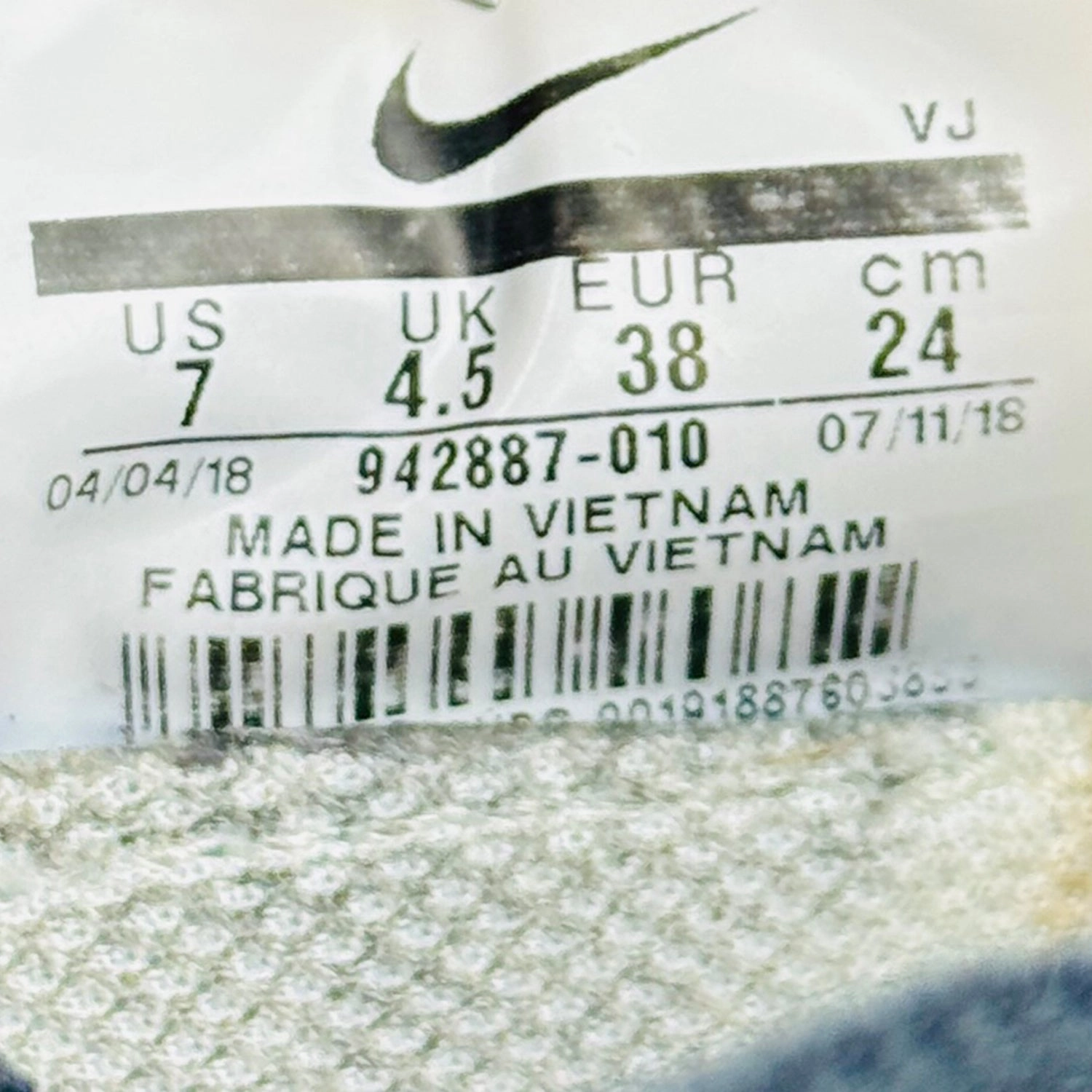 Nike Women's Free TR Flyknit 3 Shoes (Size 38) - 942887-010 Ua Edge Leather Training Shoes