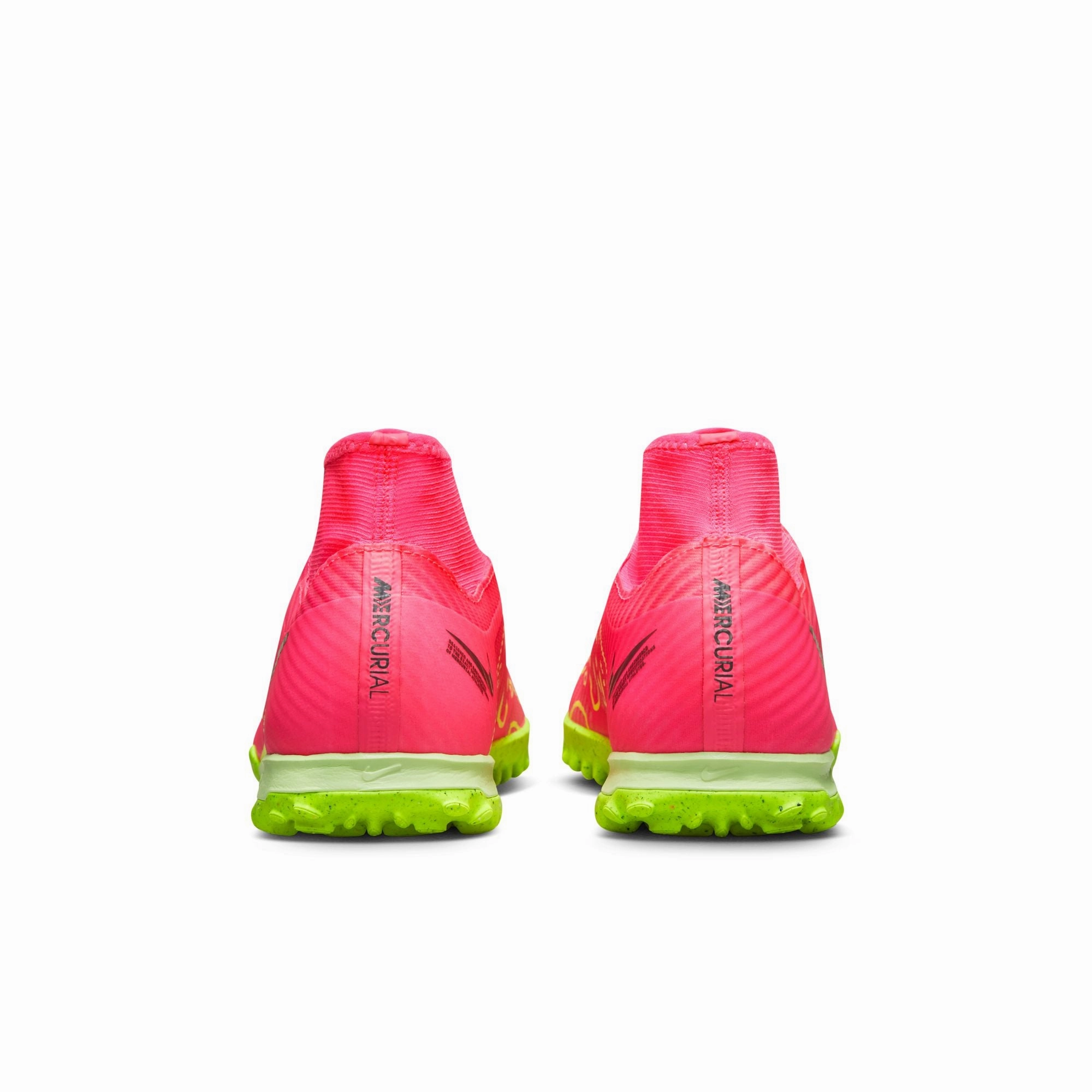 Nike Zoom Mercurial Superfly 9 Academy TF Turf Soccer Shoes - PinkBlast/Volt/Grey Best Asics Running Shoes 2025