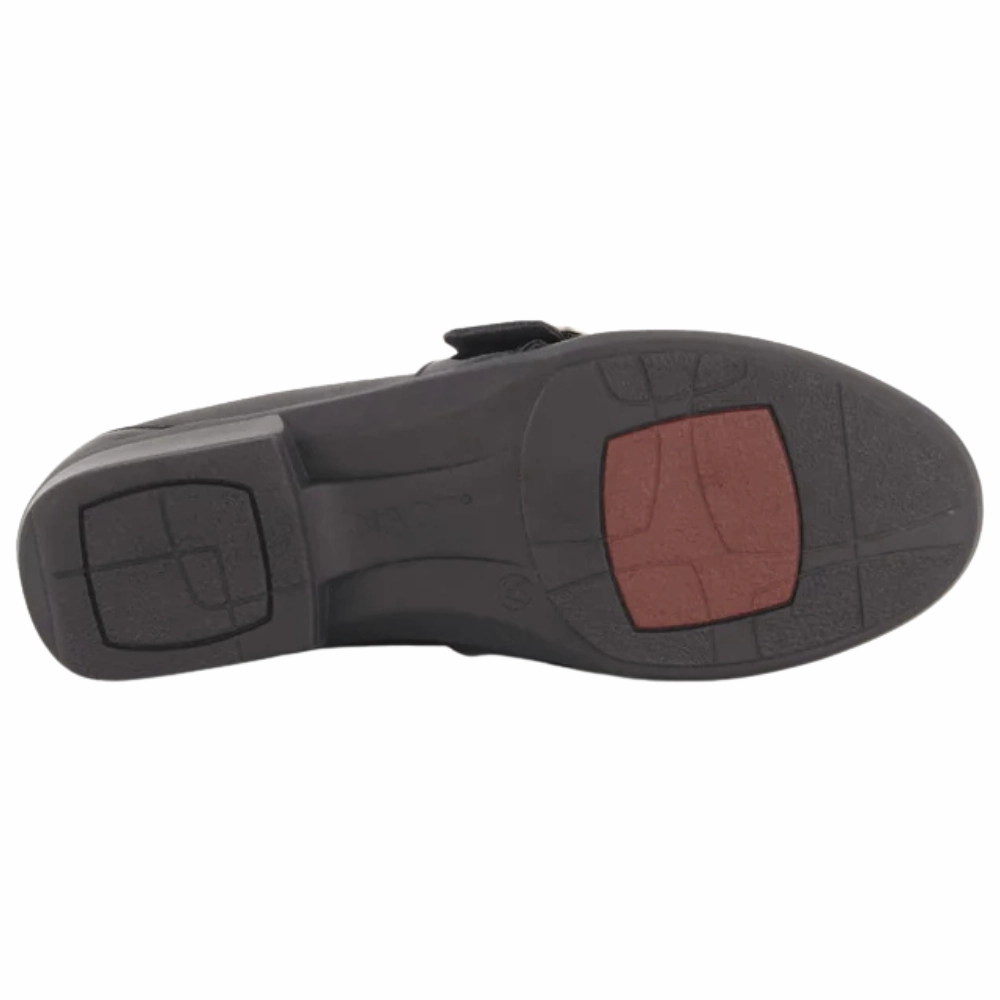 Best Running Shoes Flat Feet Overpronation Naot Viscol Jet Black Leather/Black Crinkle Patent Leather Shoe (Women's)