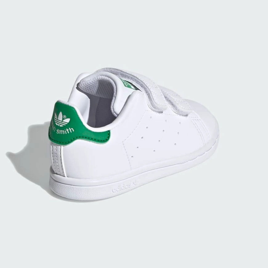 Adidas Stan Smith Infant-Boys Original Shoes White/Green Adidas Shoes Near Me