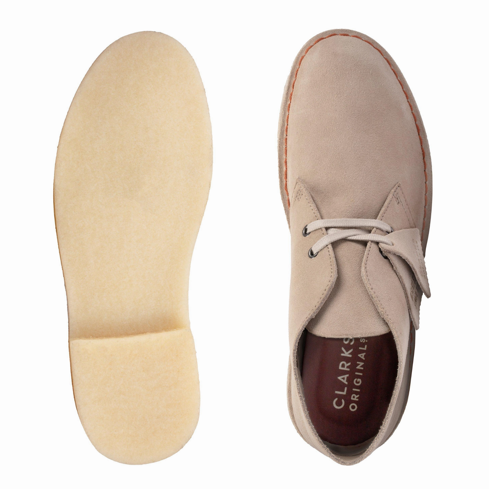 Double B Boots Mens Clarks Originals Sand Suede Desert Boots