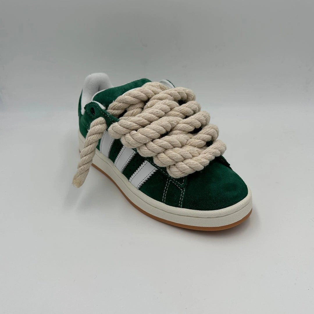 Adidas Tempo Shoes Adidas Campus 00s Green "Rope Laces" Cream
