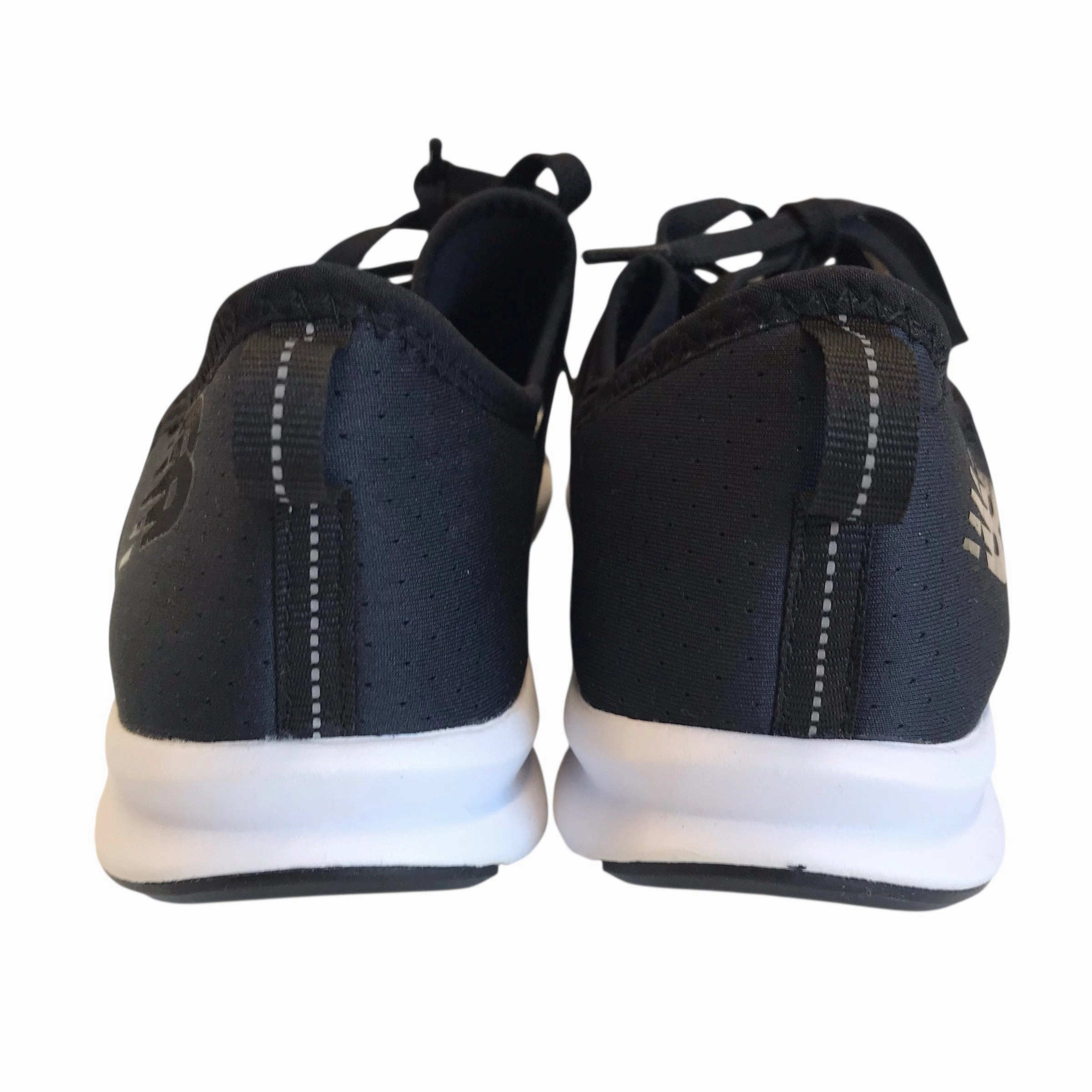 New Balance Womens Shoes Yellow Shoes Sneakers By New Balance In Black & White, Size:6