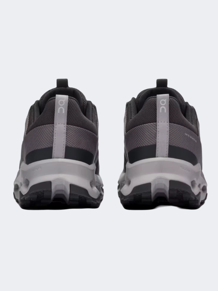 On Cloudhorizon 1 Women Hiking Shoes Black/Alloy Best Comfy Hiking Shoes